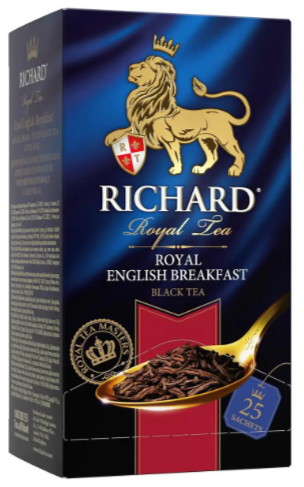 Чай Ричард Роял Английский завтрак черный 25шт/уп