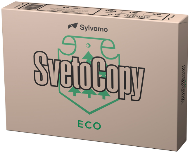 картинка Бумага офисная SvetoCopy ECO А4 белизна 60% 500шт/уп от компании ЧИСТЫЕ КЛЮЧИ